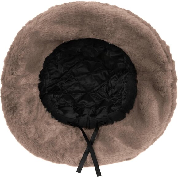 Winter Faux Fur Bucket Hat Fuzzy Warm Style for Women Men - Picture 7 of 7
